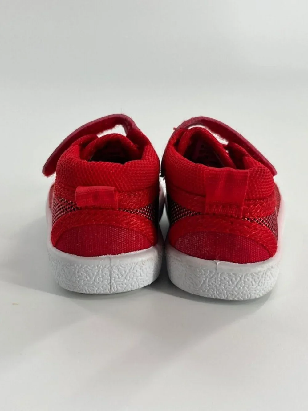 Beverly Hills Polo Association Toddler Shoes Red Elastic Size 2